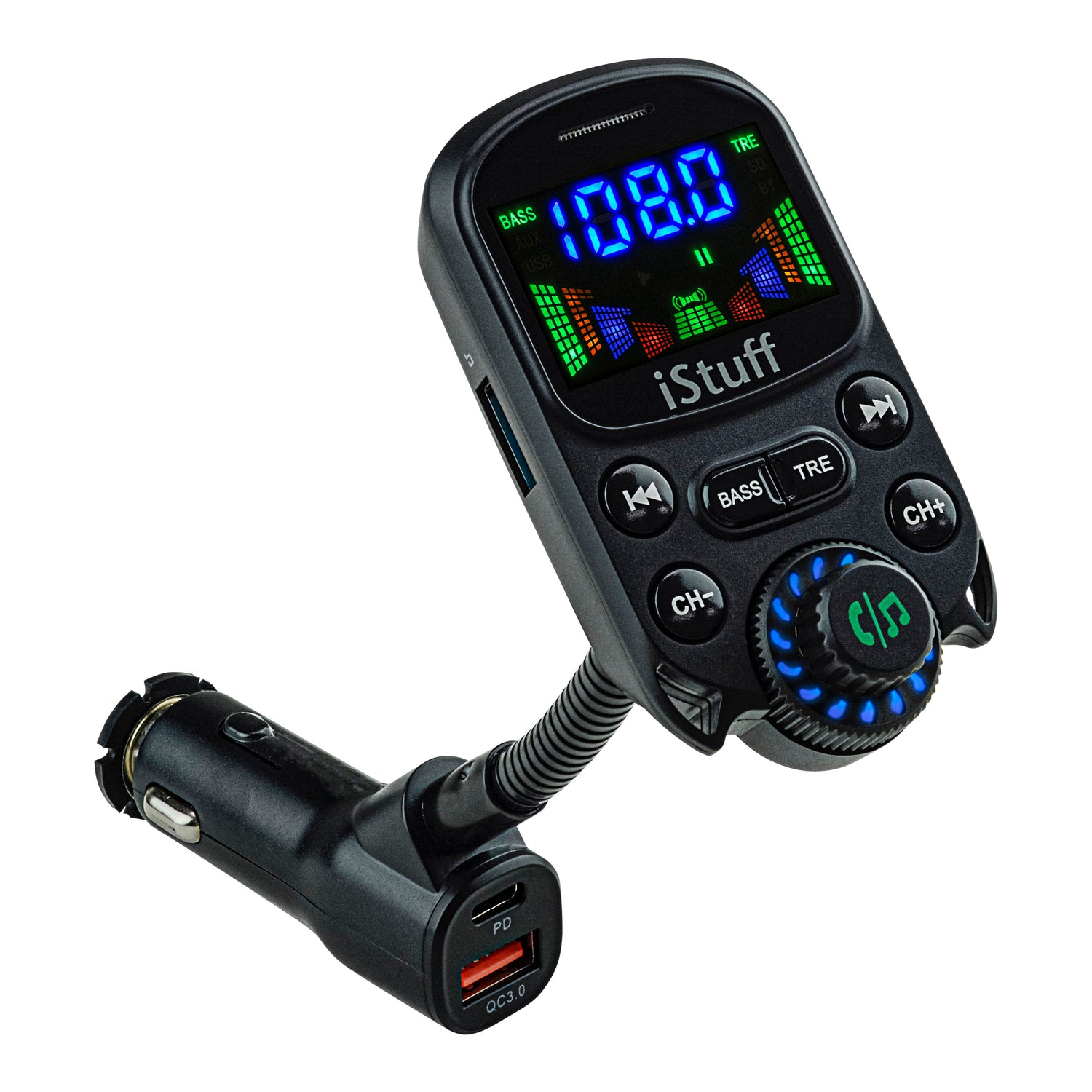 Wireless Music Stream Car Charger (NP-973CUEQ)