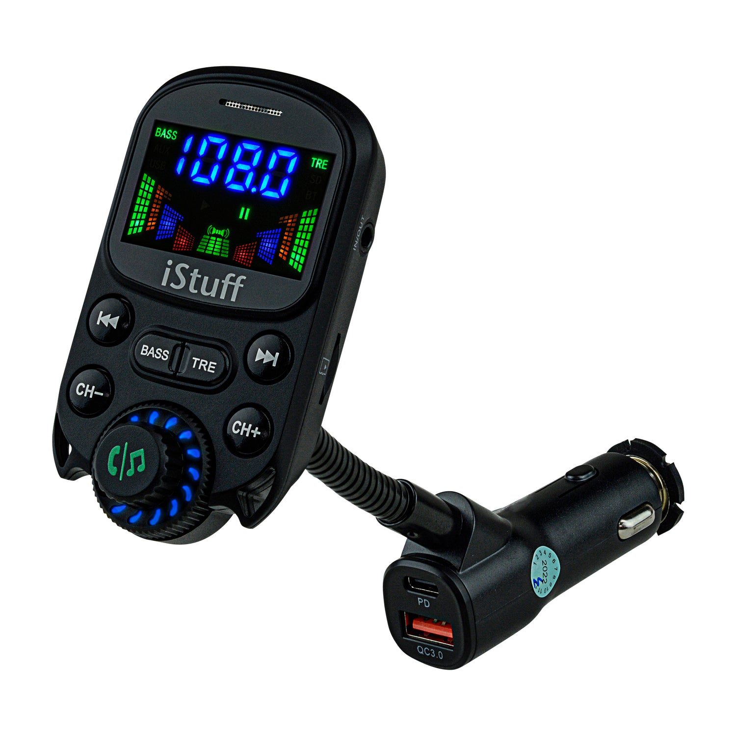 Wireless Music Stream Car Charger (NP-973CUEQ)