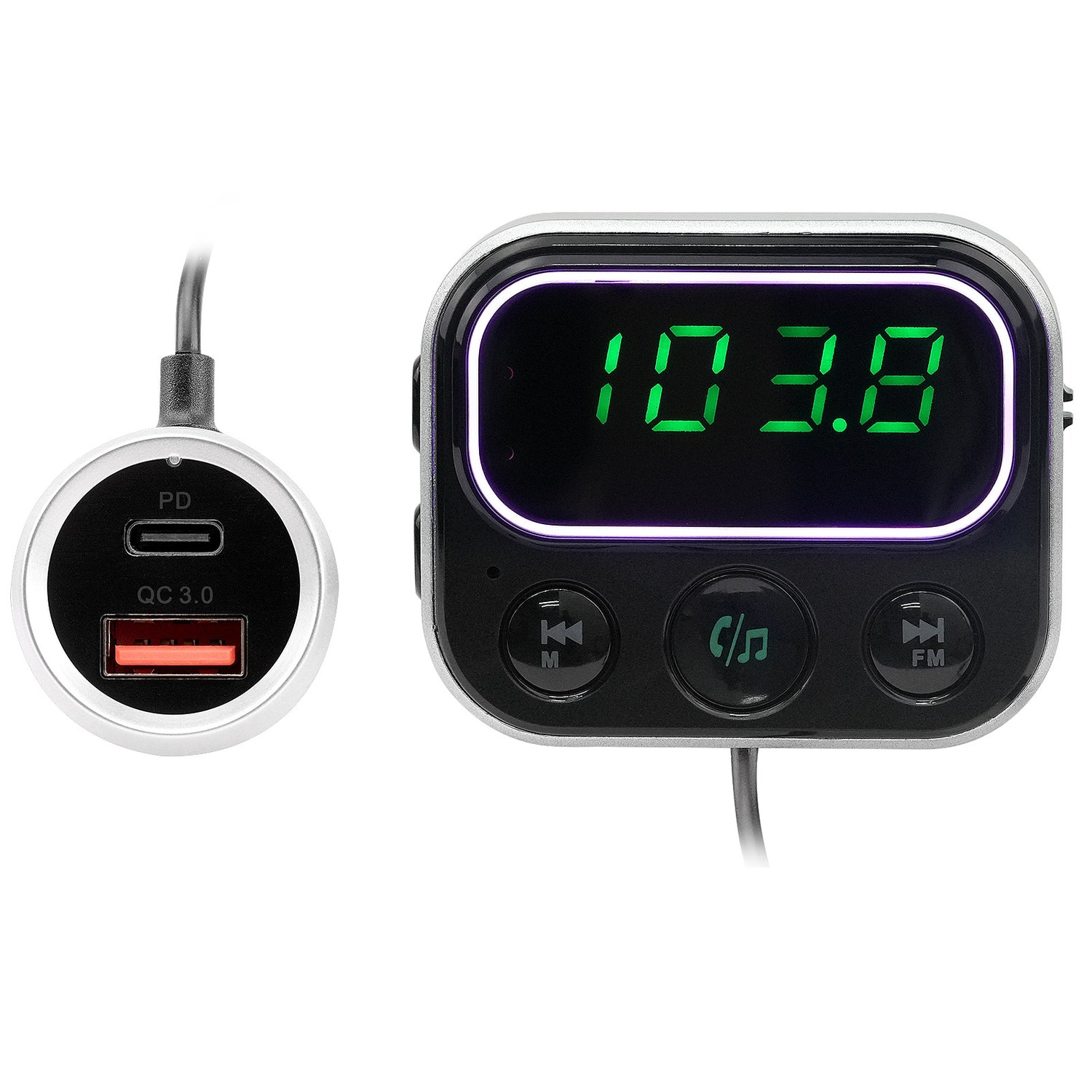 Wireless Music Stream Car Charger (NP-C5003TBT)