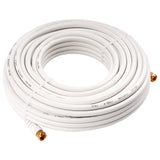 50' Video Cable with "F" to "F" Screw Type Connectors (NV-214-50GW)