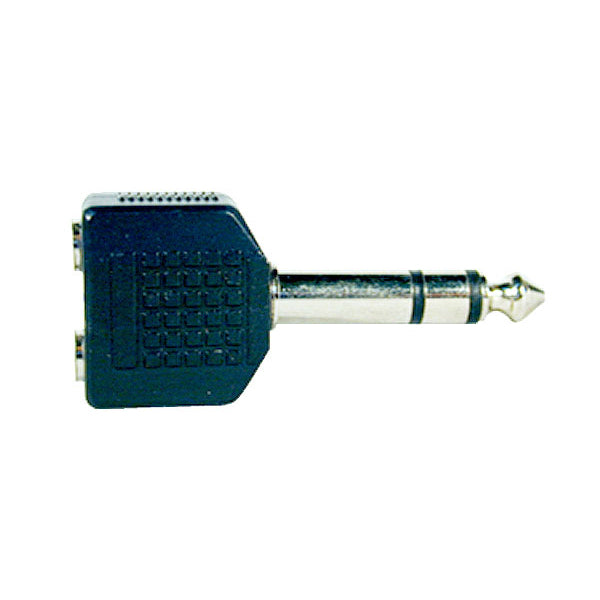 1/4” Stereo Plug to 3.5mm Mono Jacks Left and Right Jacks (P-108)