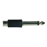 1/4” Mono Plug to 1 RCA Jacks Adapter (P-222)