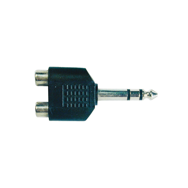 1/4” Stereo Plug to Double RCA Jack (P-243)