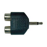 3.5mm Mono Plug to Double RCA Jack (P-245)