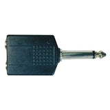 1/4” Mono Plug to 1/4” Mono Double Jack (P-248)
