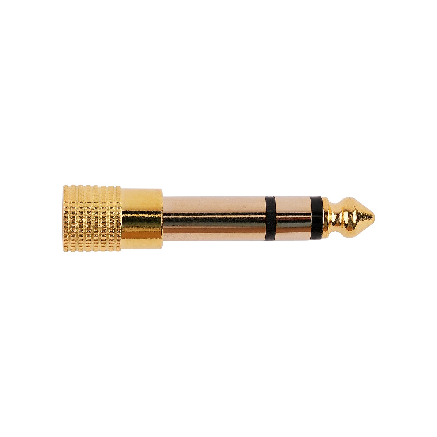 3.5MM to 1/4” Stereo Gold Plug (P-311SG)