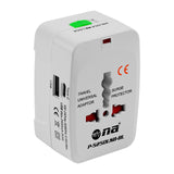 Universal Travel Adapter with USB Charger (P-525DUSB-BL)