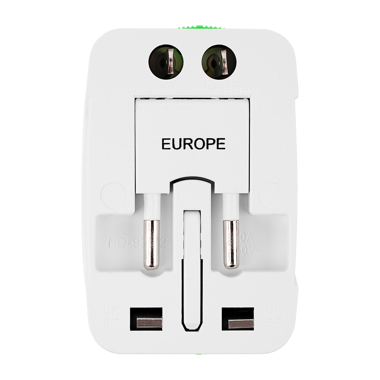Universal Travel Adapter with USB Charger (P-525DUSB-BL)