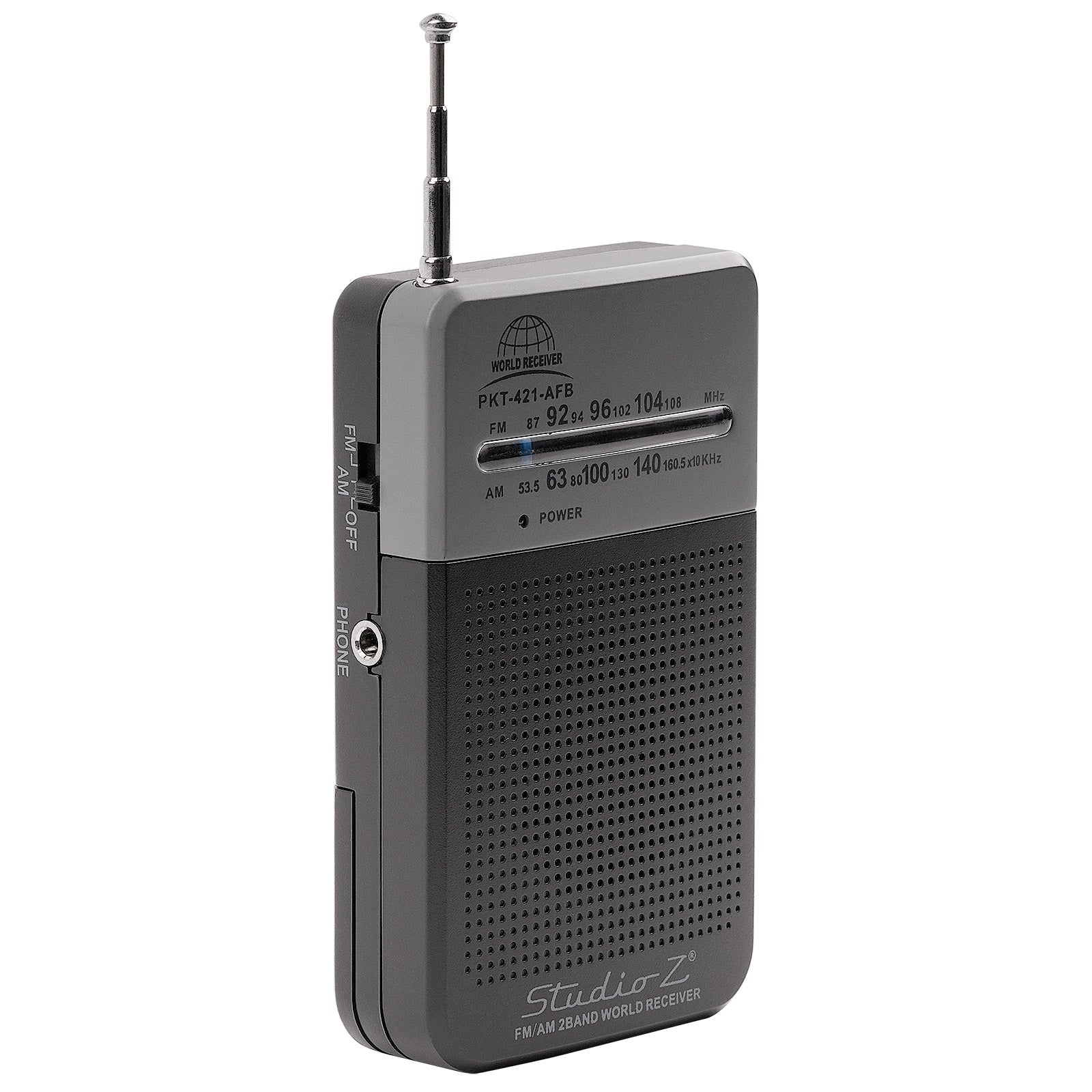 AM/FM 2 Bands World Receiver (PKT-421-AFB) – NipponAmerica