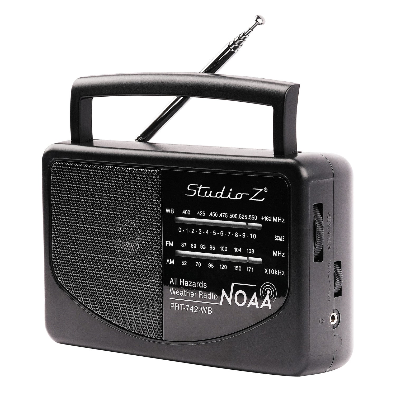 AM/FM/WB 3 Band Receiver High Sensitivity Receiver (PRT-742-WB)