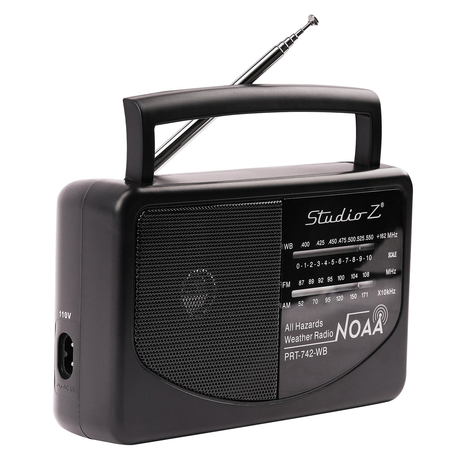 AM/FM/WB 3 Band Receiver High Sensitivity Receiver (PRT-742-WB)