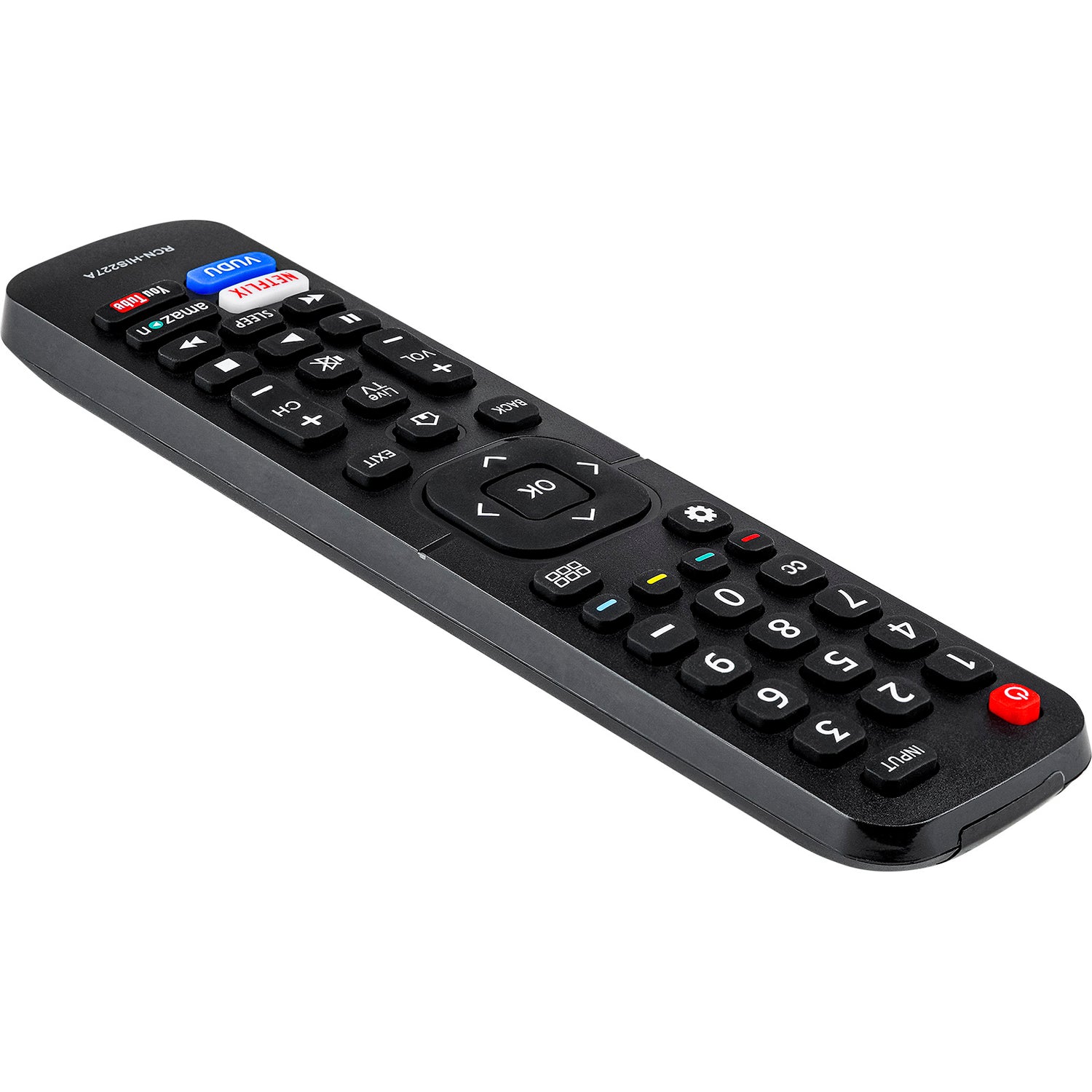 HiSense® TV Replacement Remote Control (RCN-HIS227A)