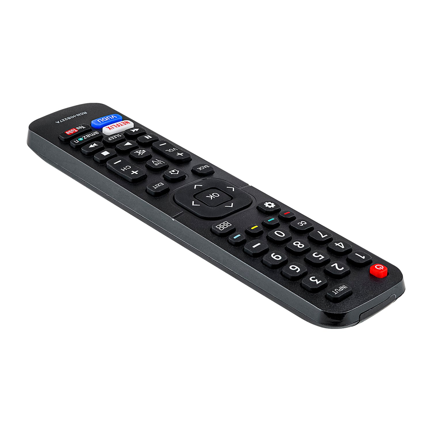 HiSense® TV Replacement Remote Control (RCN-HIS227A)