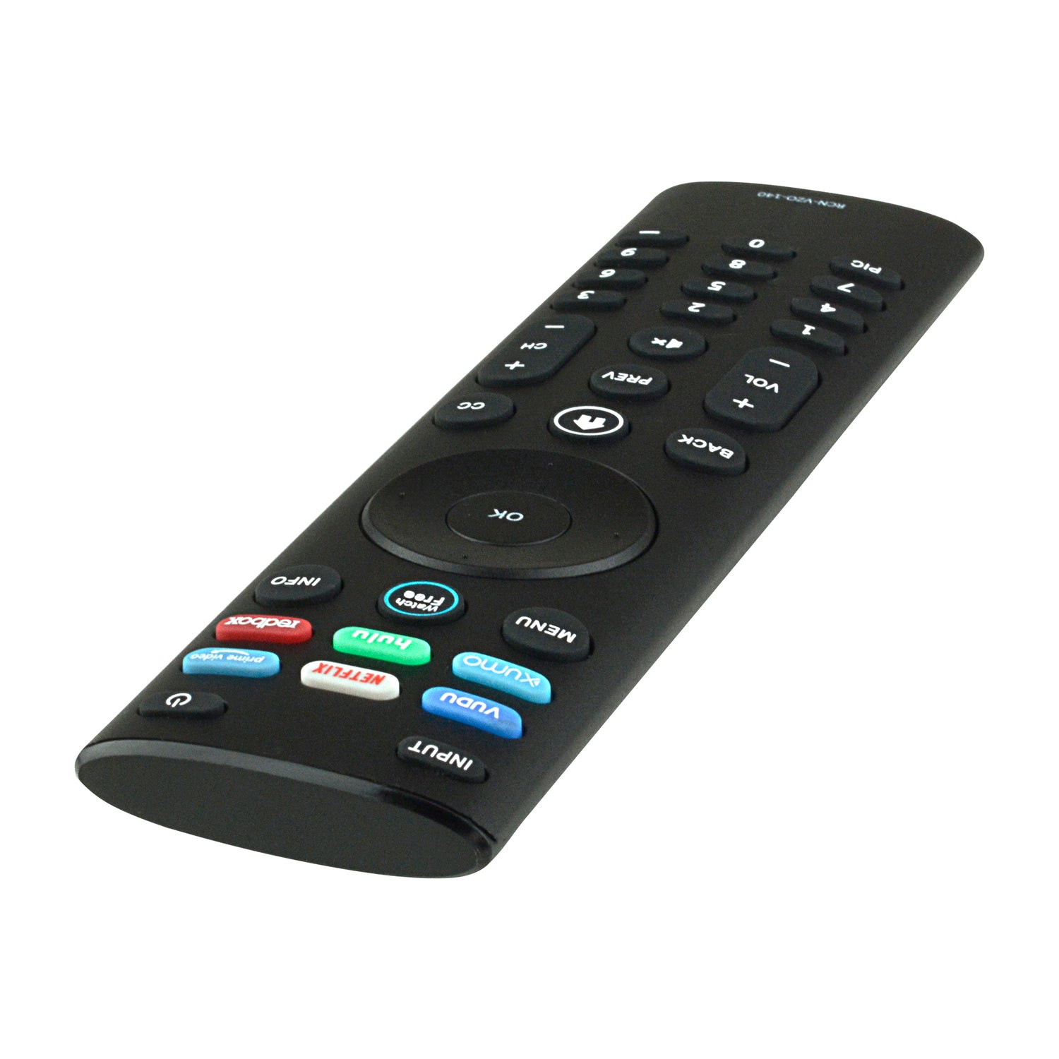 Vizio® Replacement HDTV, LCD, LED, 3D, Smart TV Remote Control (RCN-VZO-140)