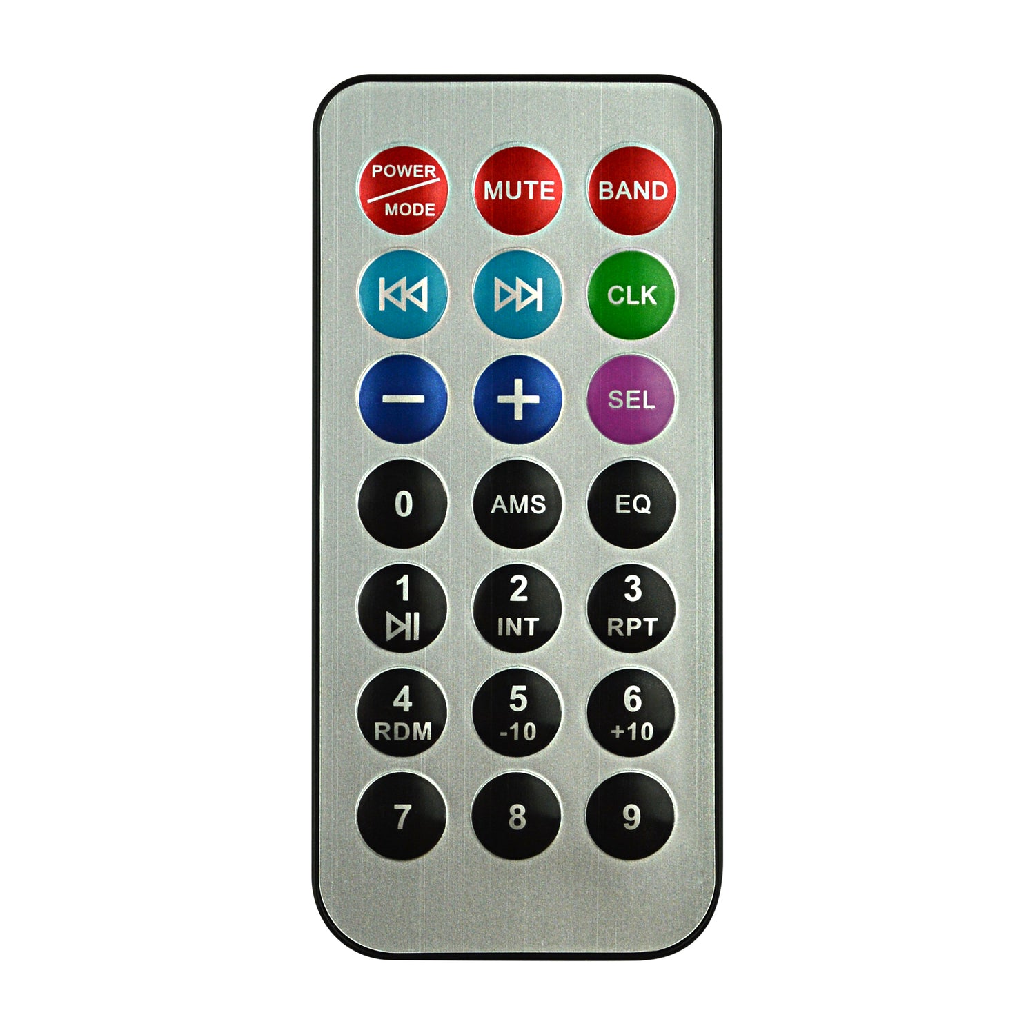 Multimedia Car Radio with Multi-Color Illumination (KP-1757IBT)