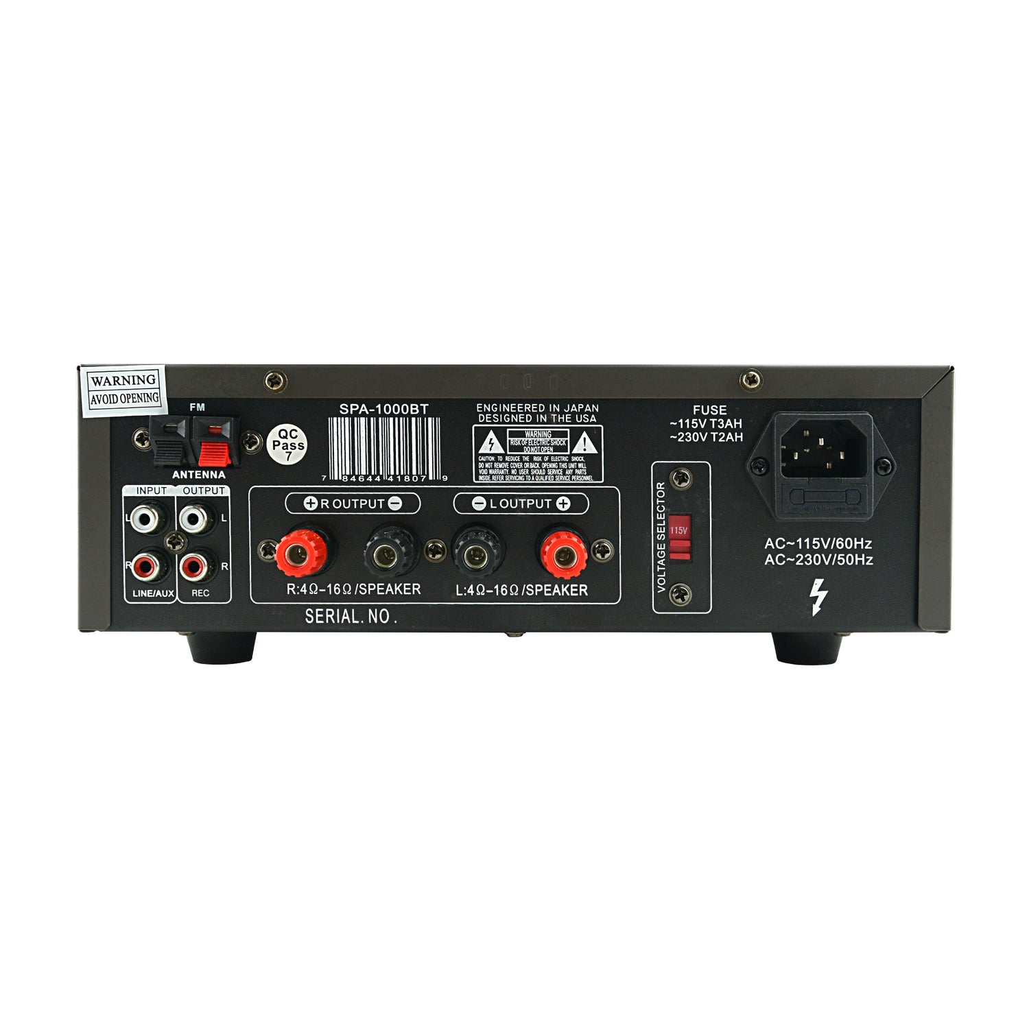 Mini Component Home Speaker System (SPA-1050CMB)