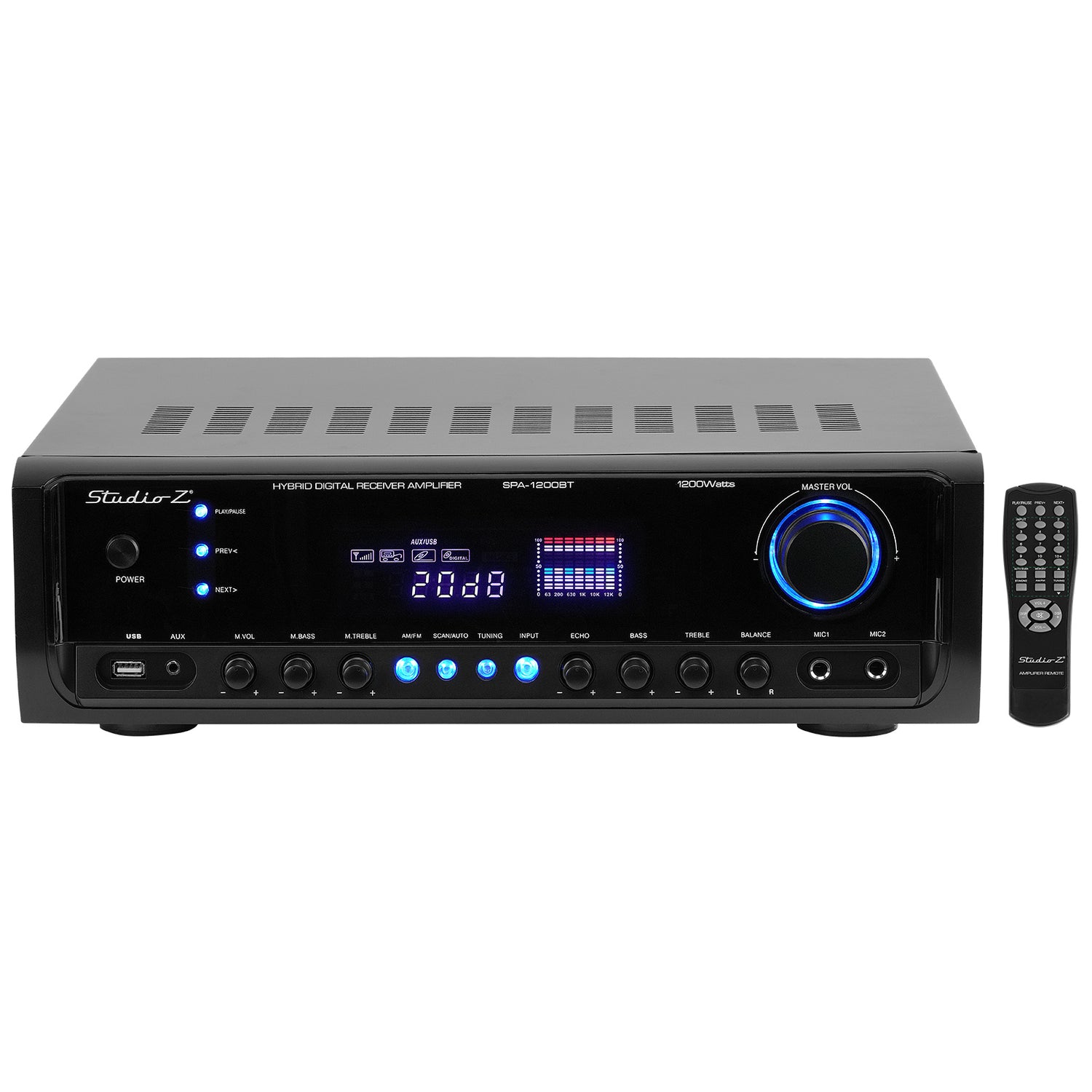 Hybrid Digital Receiver Amplifier (SPA-1200BT)