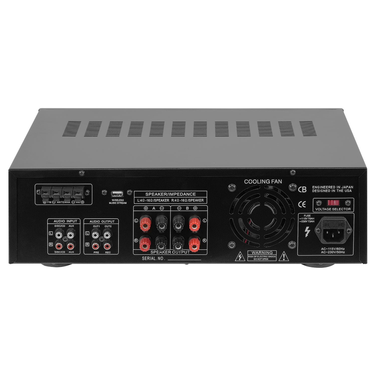 Hybrid Digital Receiver Amplifier (SPA-1200BT)