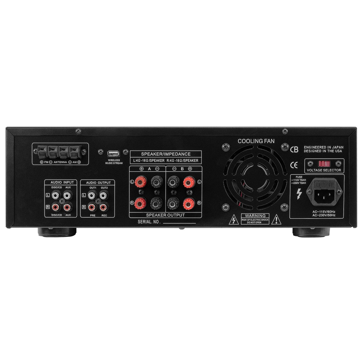Hybrid Digital Receiver Amplifier (SPA-1200BT)