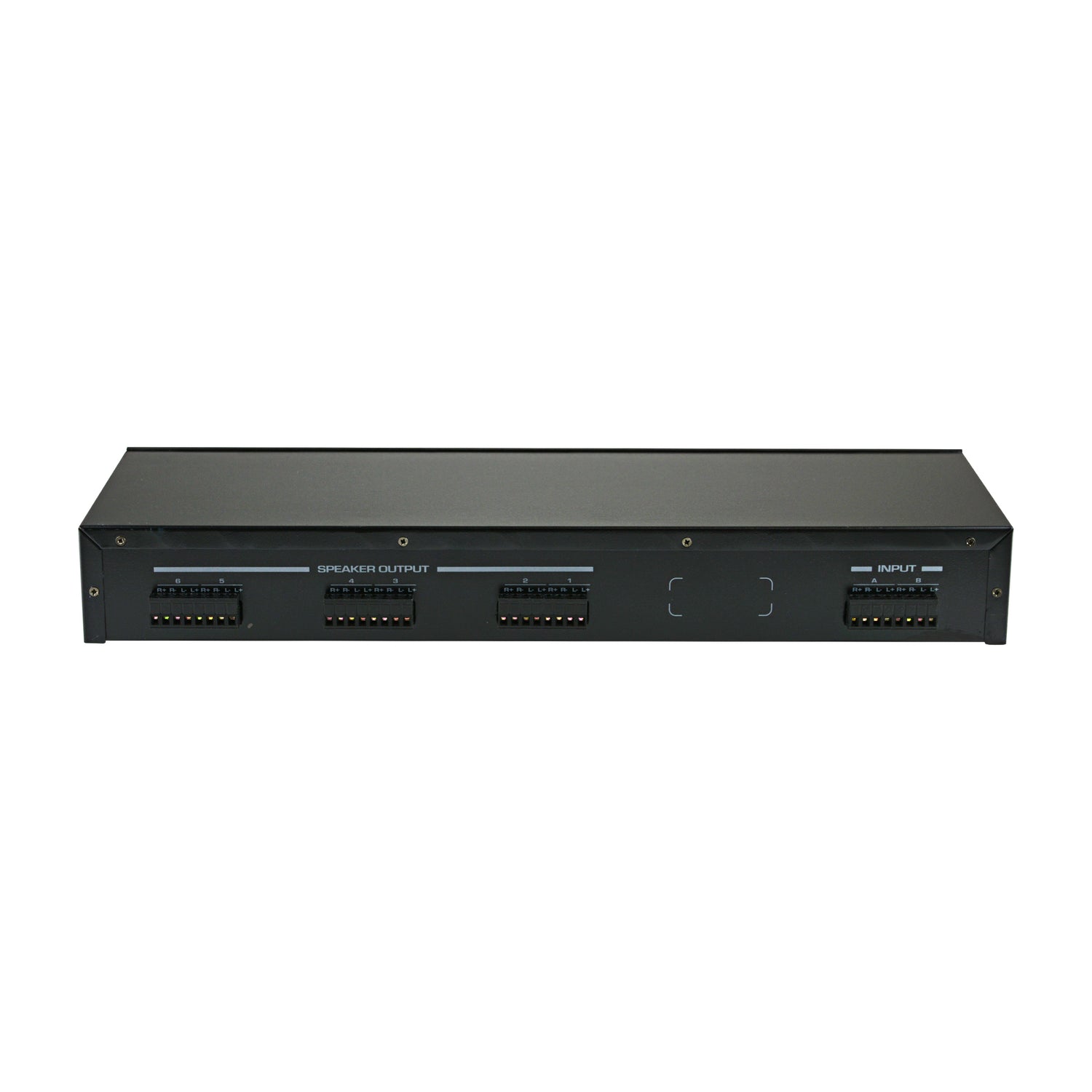 6-Way Dual-Source, Impedance-Matching Speaker Selector with Zone Volume Controls (SPA-160SEL)