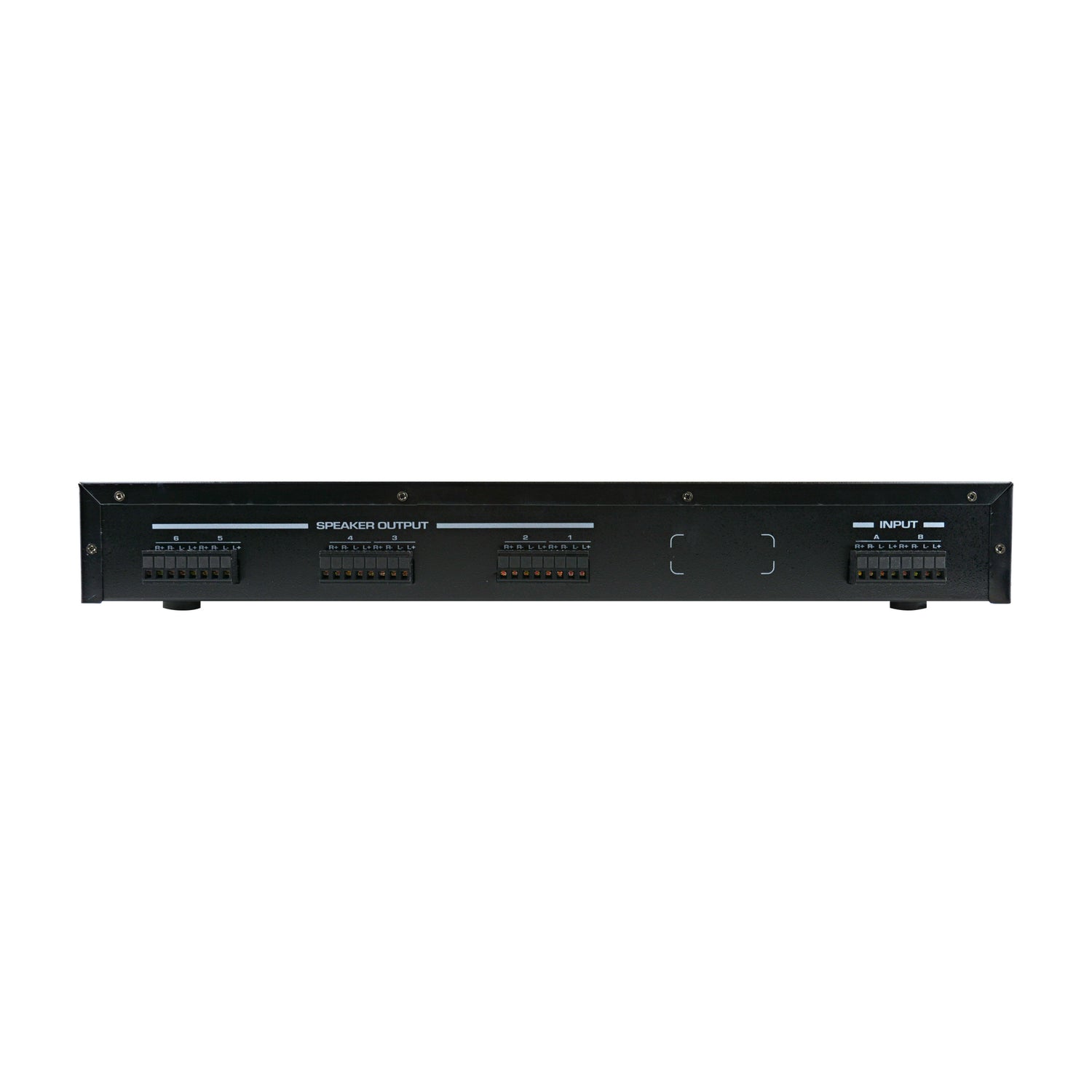 6-Way Dual-Source, Impedance-Matching Speaker Selector with Zone Volume Controls (SPA-160SEL)