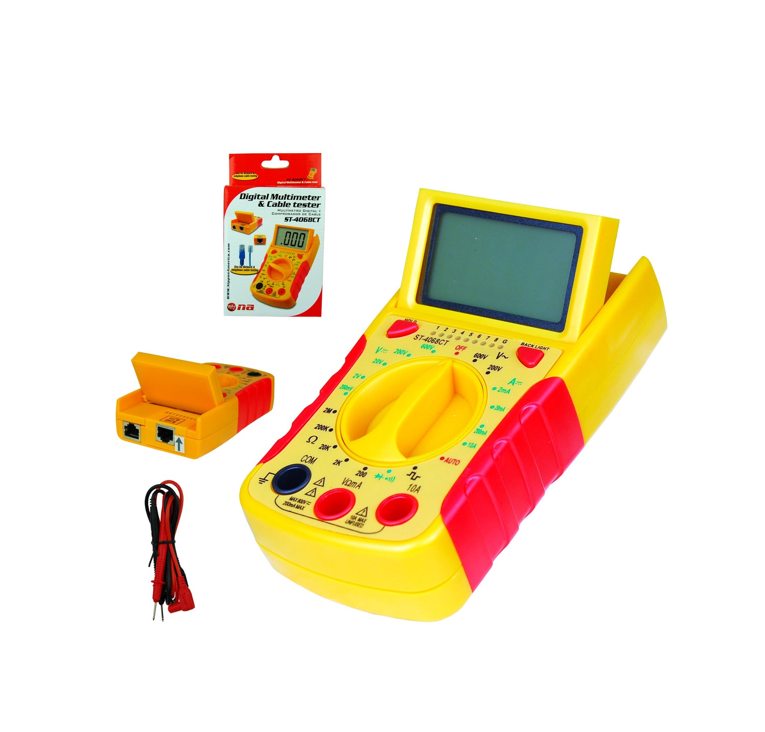 Digital Multimeter and Cable Tester (ST-4068CT)