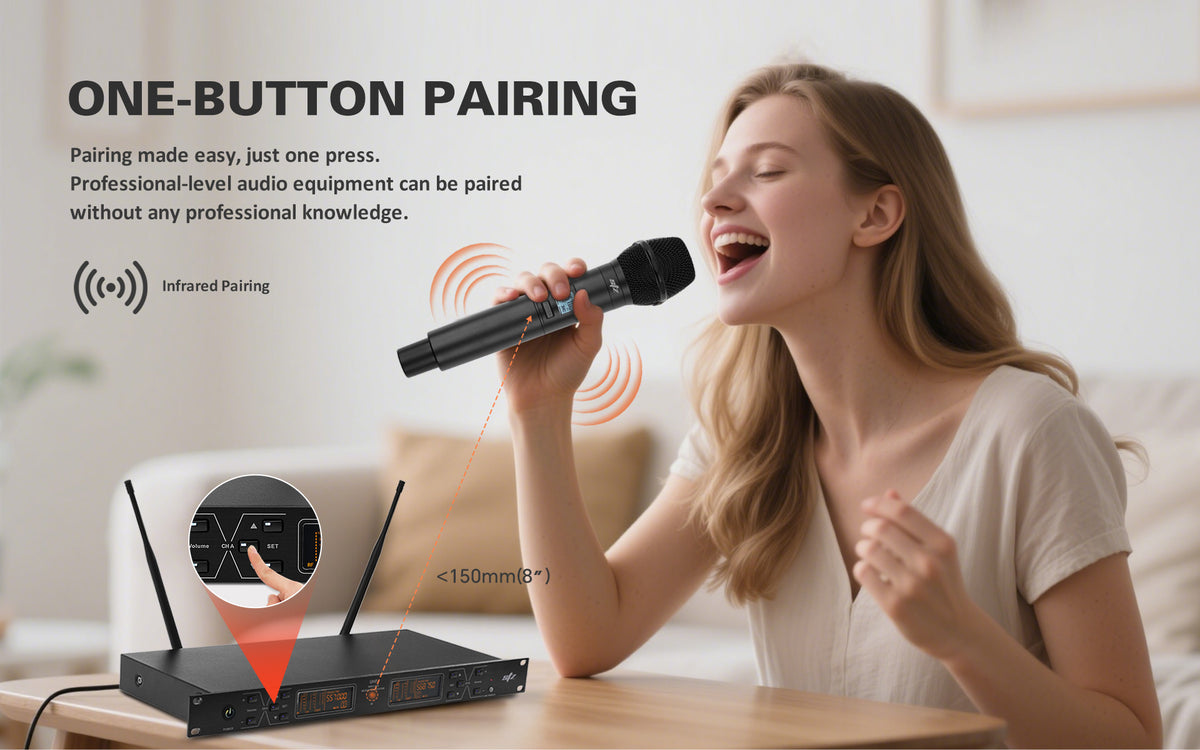 UHF Wireless Microphone (STZ-W5502)