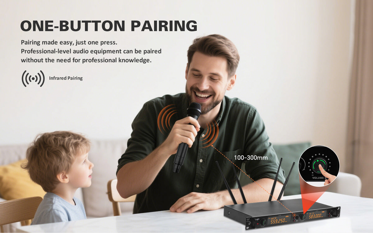 UHF Wireless Microphone (STZ-W7752)
