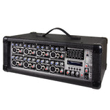 8 Channel 800W Powered Mixer with MP3 & USB Input (SZ-8200U)