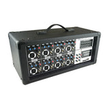 8 Channel 1000W Powered Mixer with MP3 & USB Input (SZ-8300U)