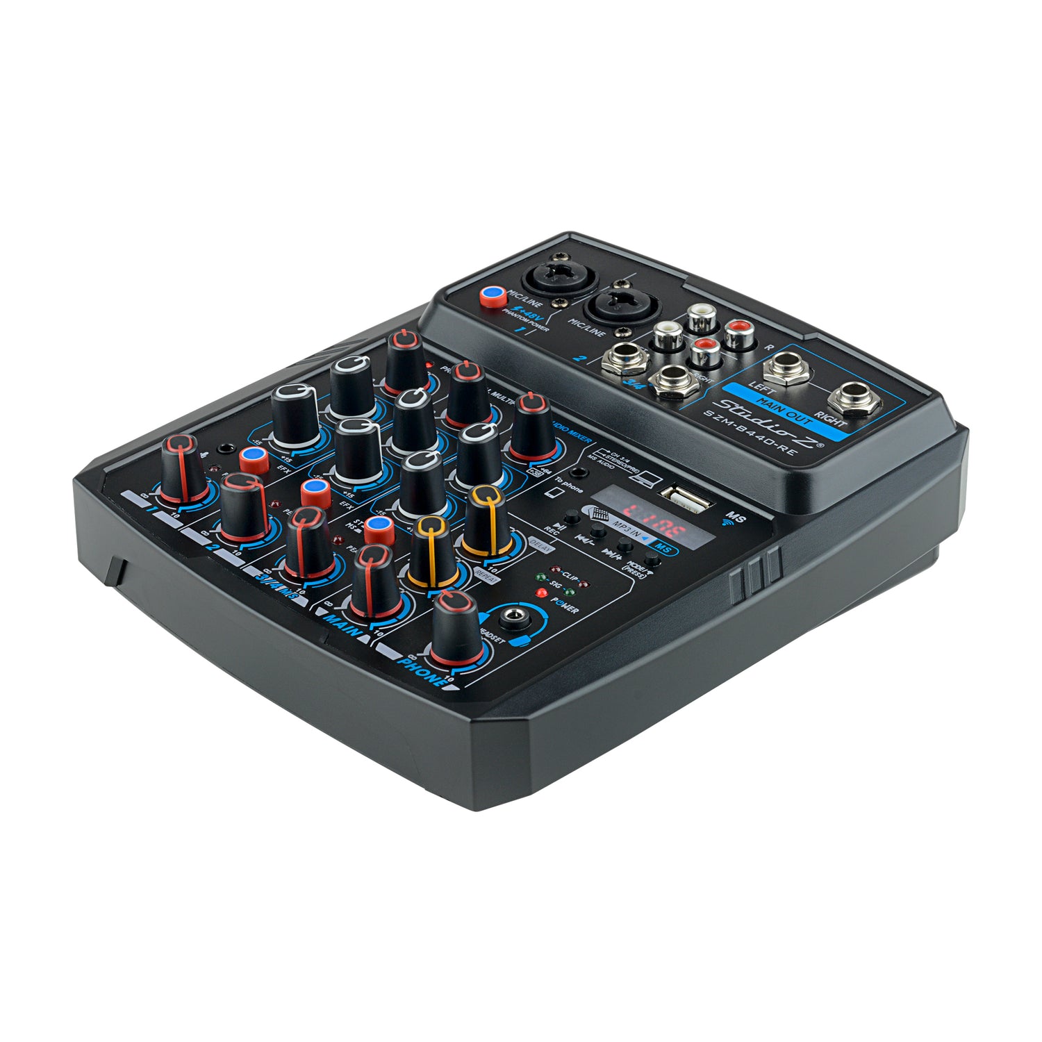 4 Channels DJ Mini Mixing Console (SZM-B440-RE)