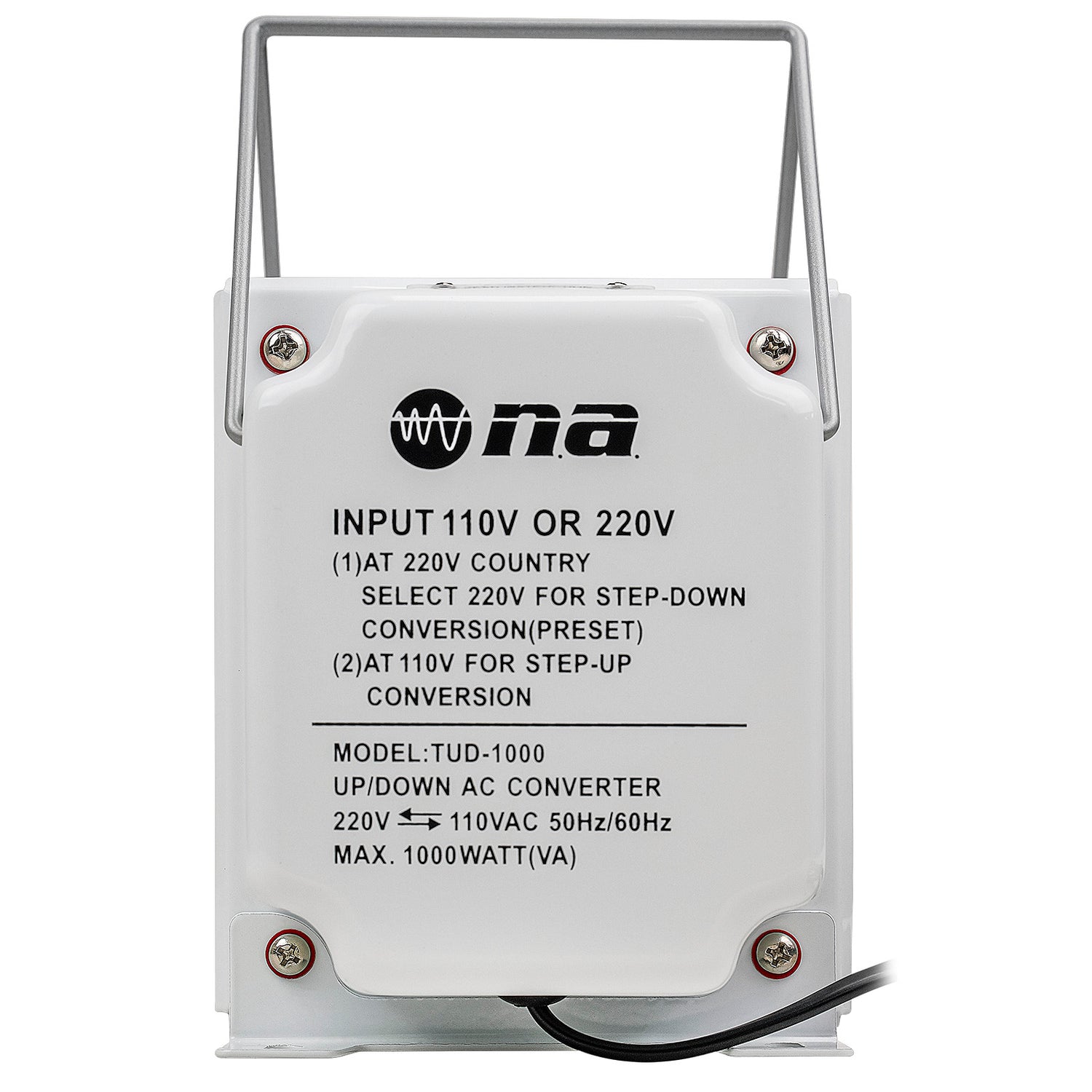1000W Step Up/Down Transformer (TUD-1000)