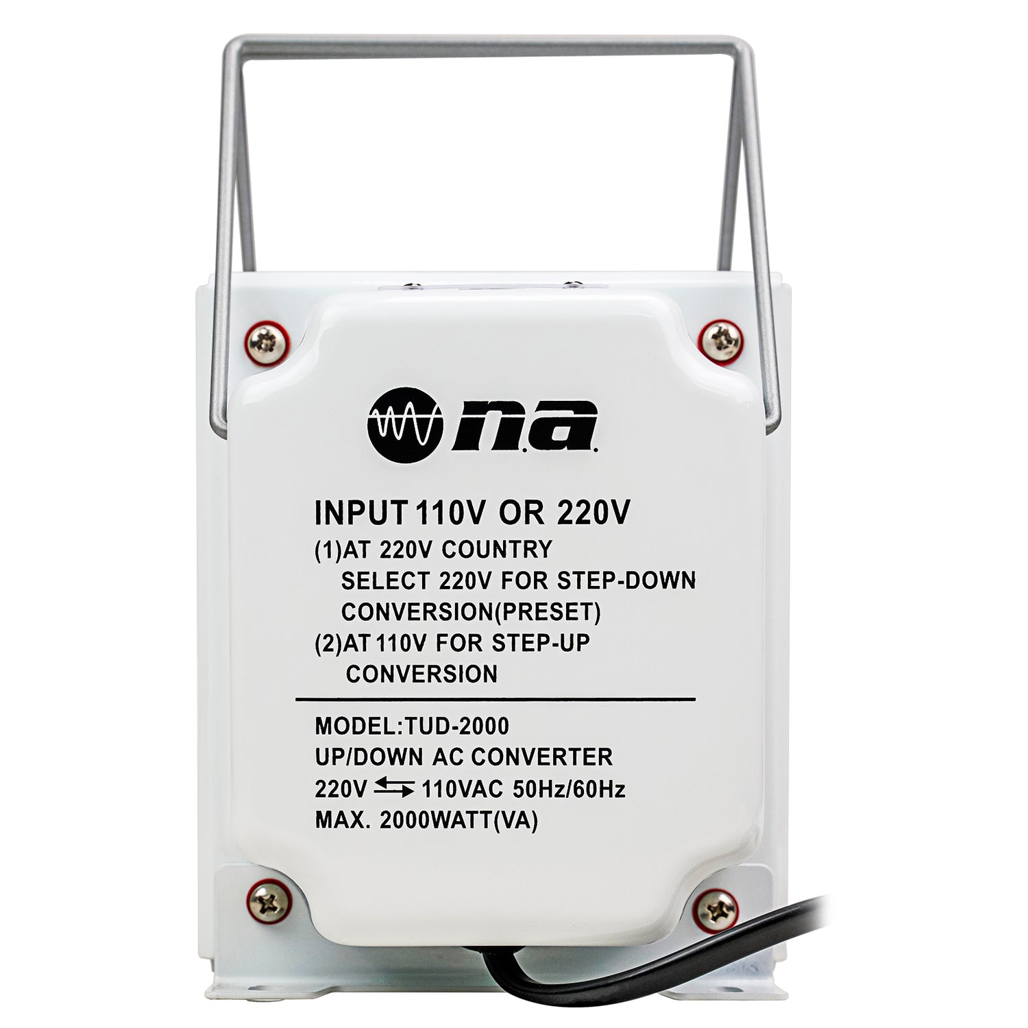 2000W Step Up/Down Transformer (TUD-2000)