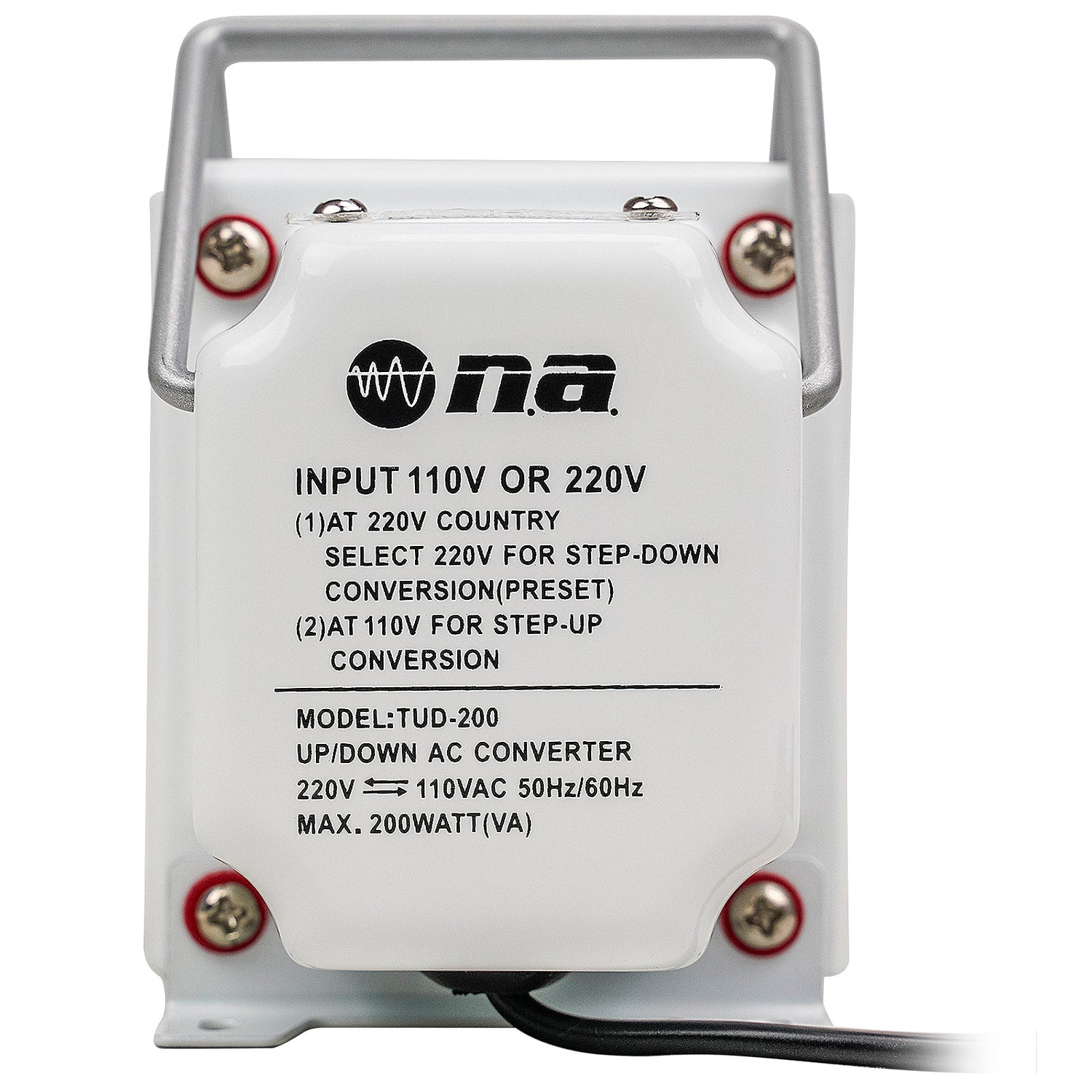 200W Step Up/Down Transformer (TUD-200)