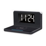Wireless Charger with Alarm Clock and Night Light (WAC-5251BLK)