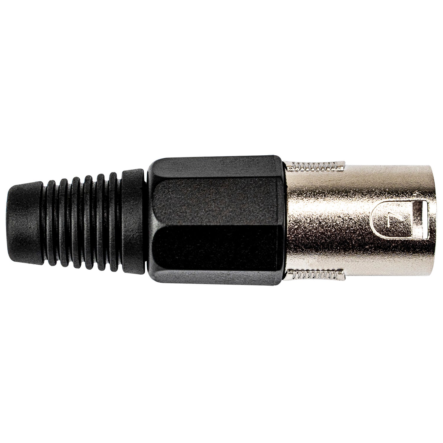 XLR Male Connector, Nickel Finish (X-1002)