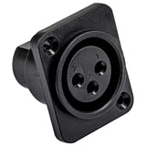 3-Pin XRL Female Terminal (X-1067)