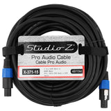 5 Wire SPKN Male to SPKN Male Pro Audio Cable (X-371-15)