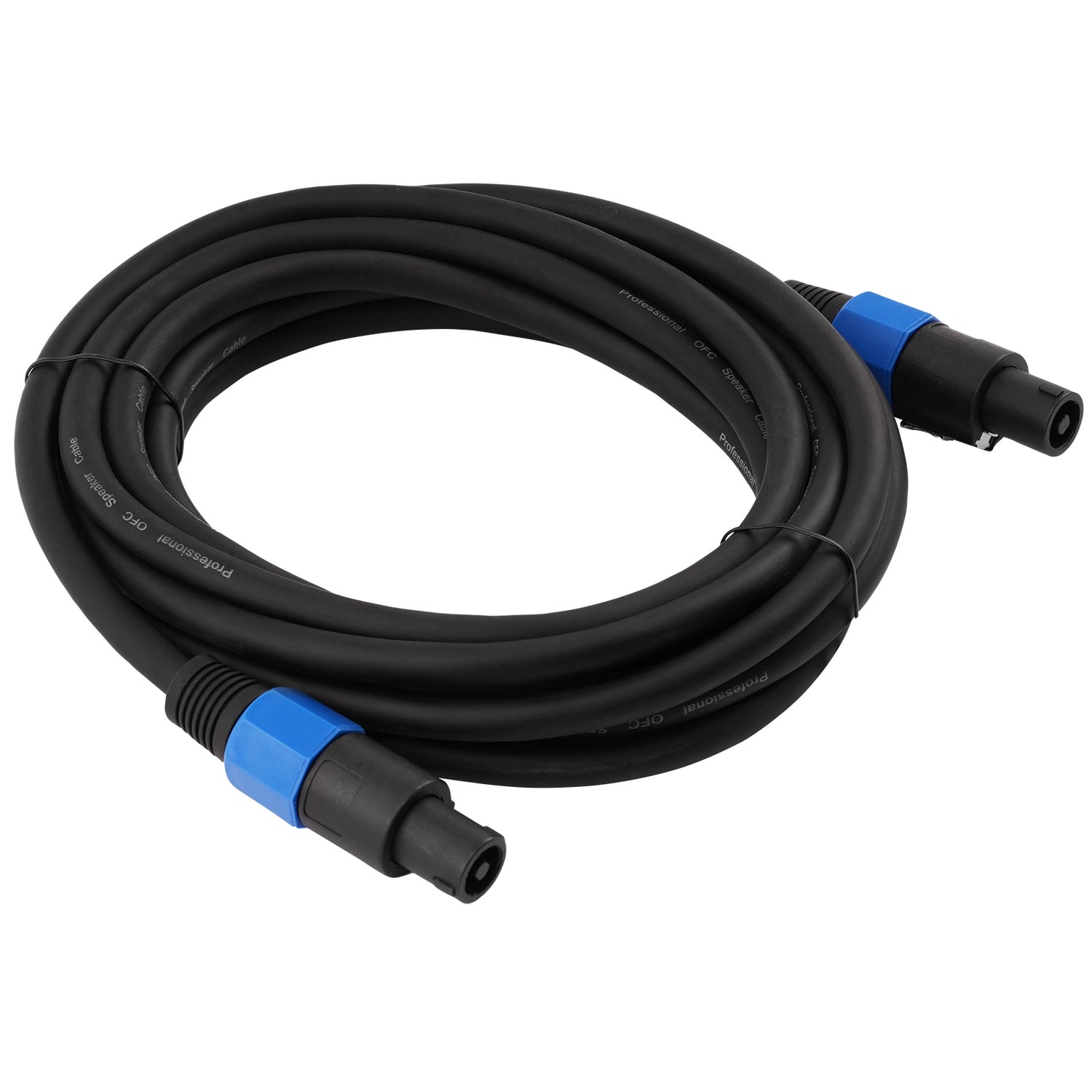 5 Wire SPKN Male to SPKN Male Pro Audio Cable (X-371-5)