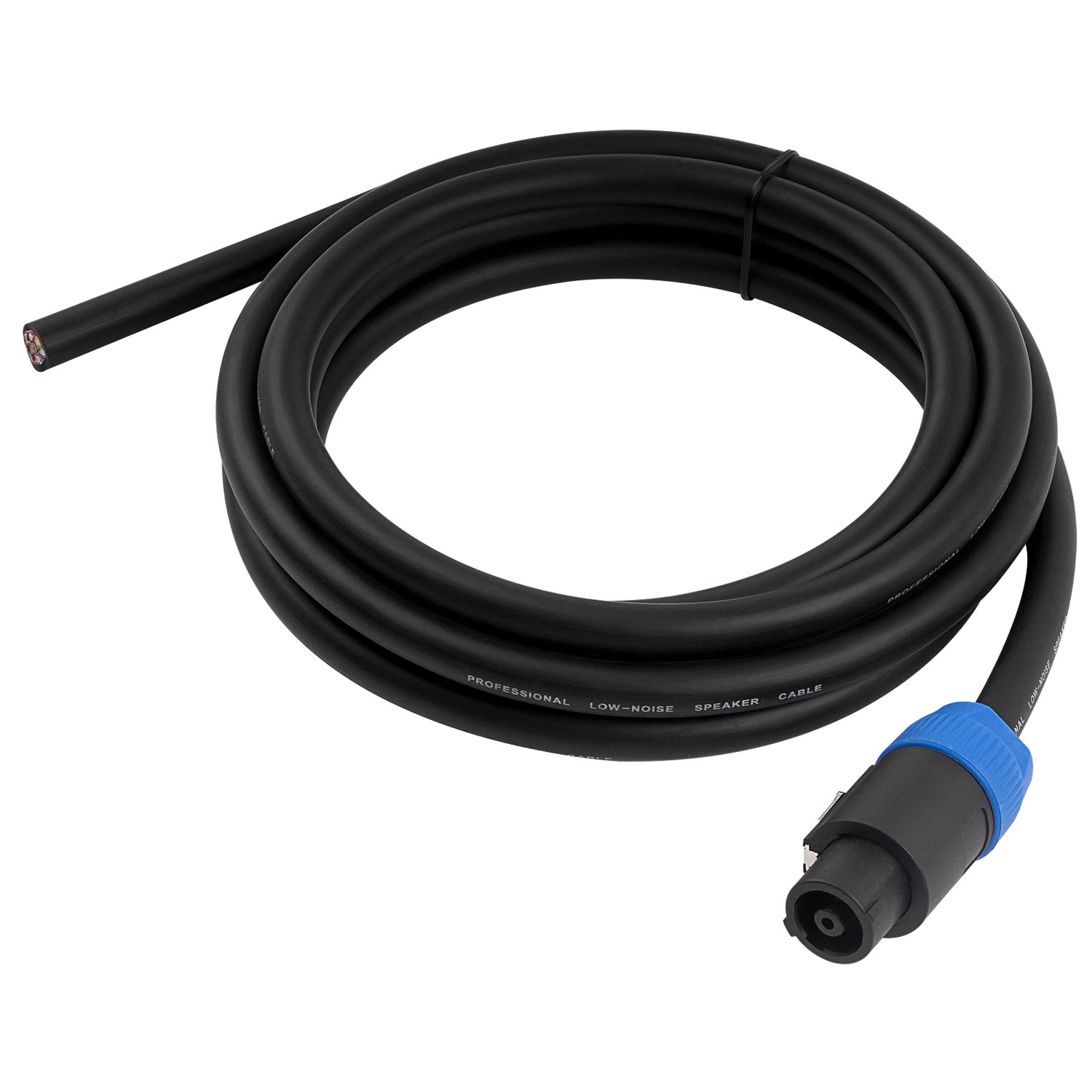 12 Ft. 4-Wire Speaker-On Cable (XSPK-414-BL12)
