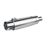 XLR Female to RCA Female Jack Connector (ZA-XLRF-RCAF)