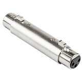 XLR Female to XLR Female Coupler (ZA-XLRF-XLRF)