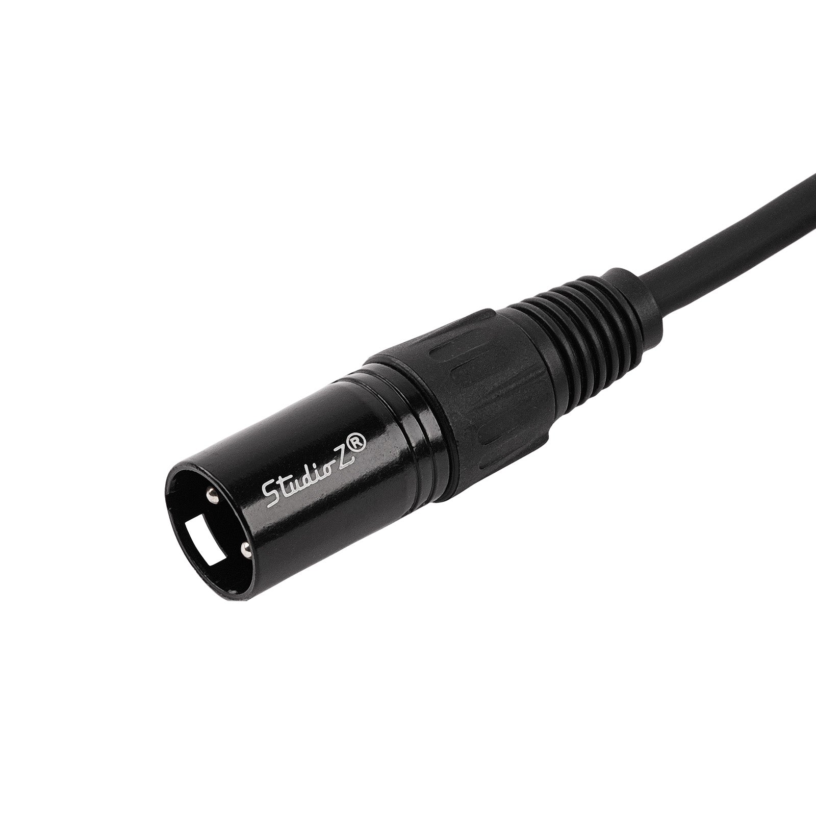 3 Pin XLR Male to XLR Female DMX Cable (ZDMX-3XLRMF-12B