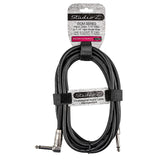 10' 1/4" to 1/4" Right Angle Heavy-Duty Cable (ZICM-201414MR-10)