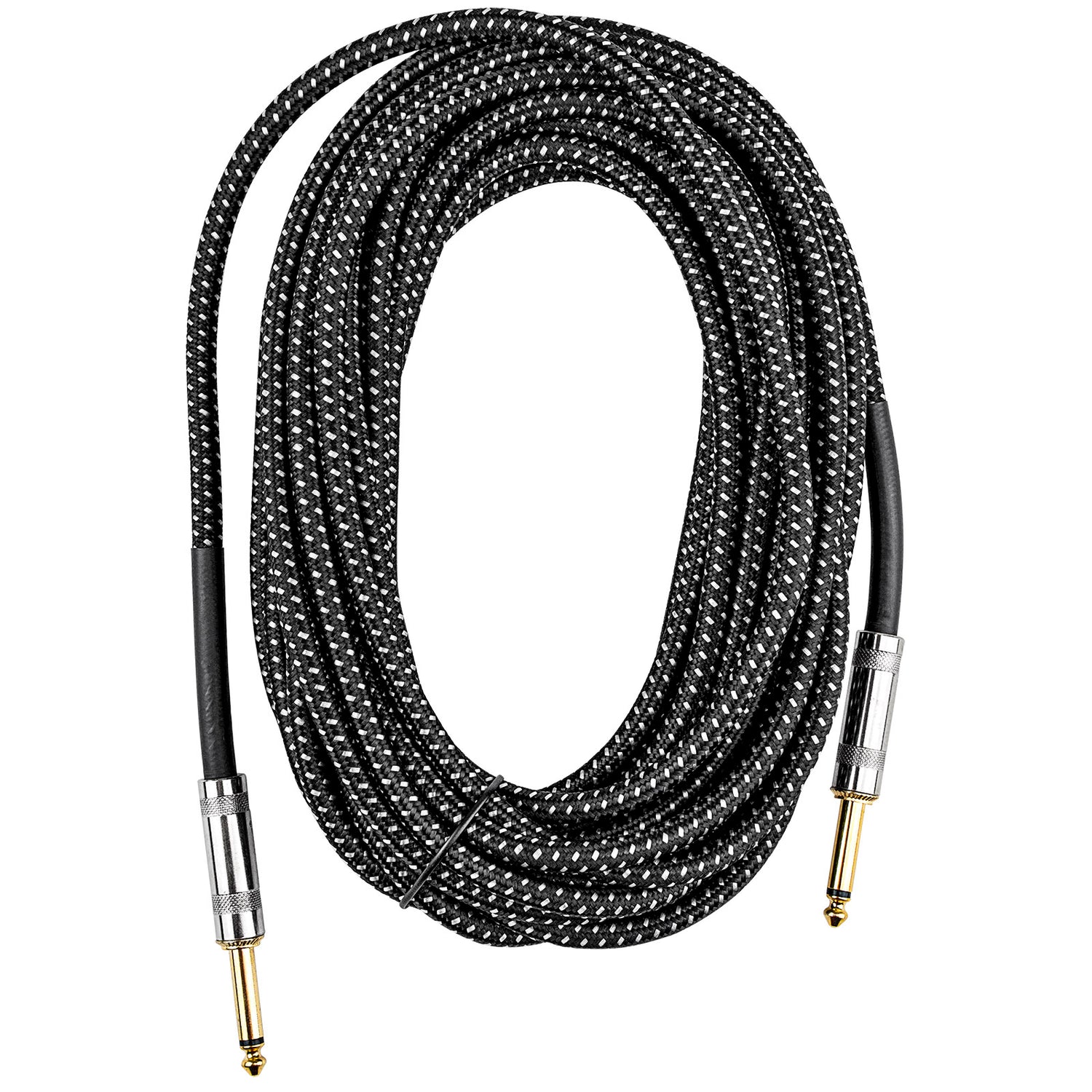30' Black Woven 1/4