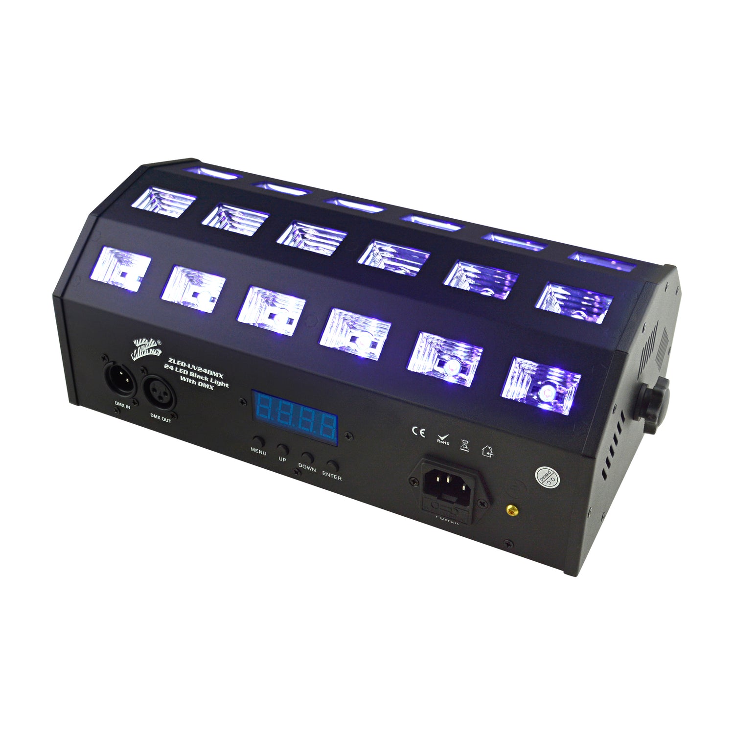 24 LED Black Light with DMX (ZLED-UV24DMX)