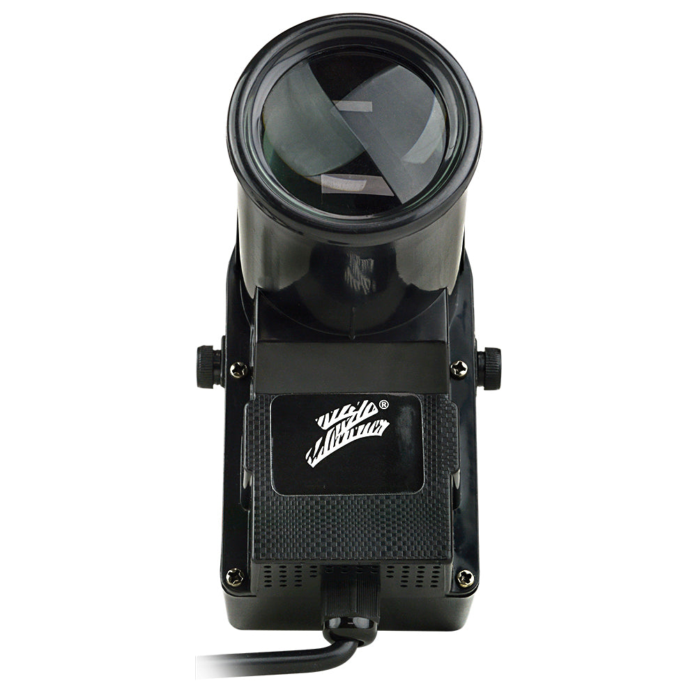 12” Mirror Ball with RGBW Pin Spot LED Light and Battery-Operated Motor (ZMB-12MRGB)