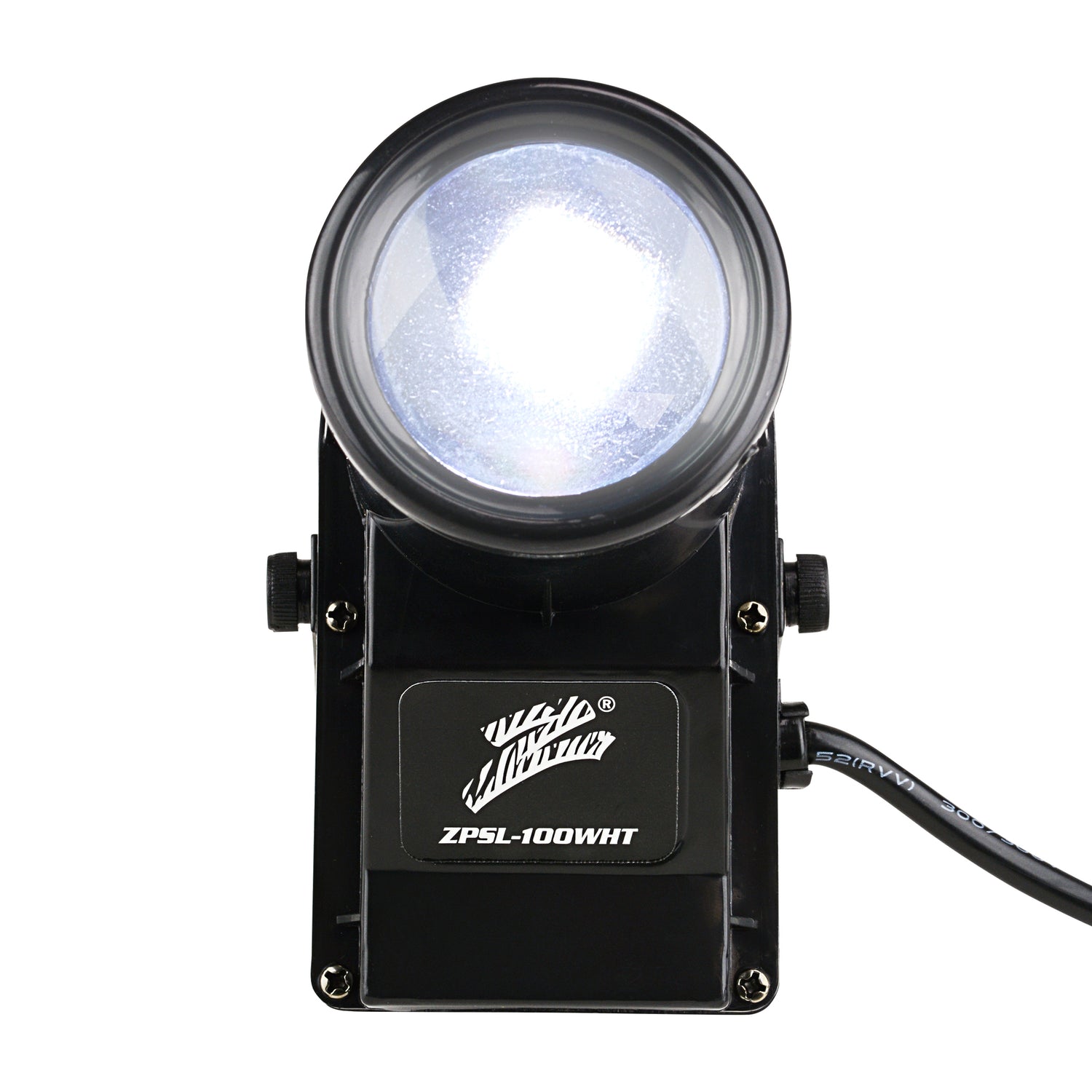 16” Mirror Ball with Motor + LED White Pin Spot Light (ZMBL-1615W)