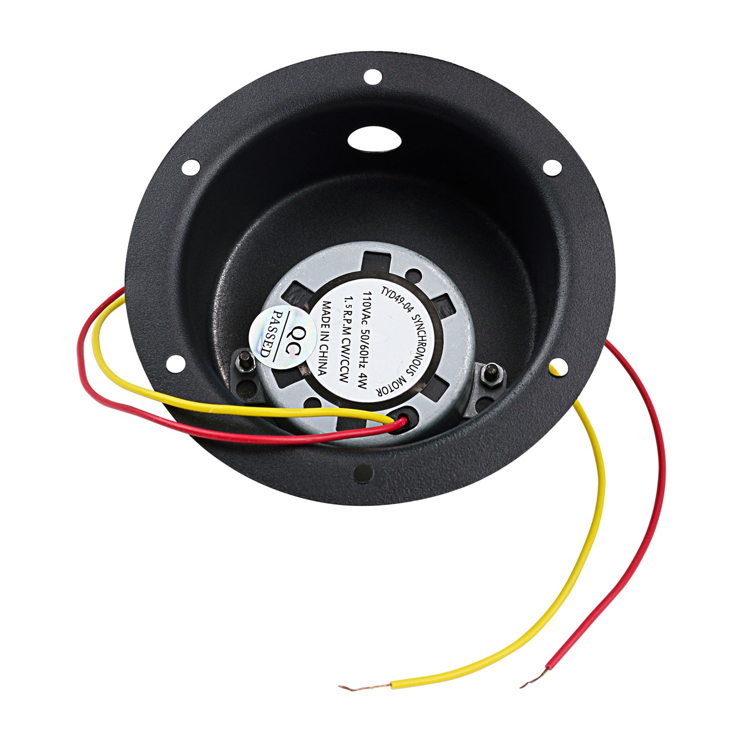16” Mirror Ball with Motor + LED White Pin Spot Light (ZMBL-1615W)