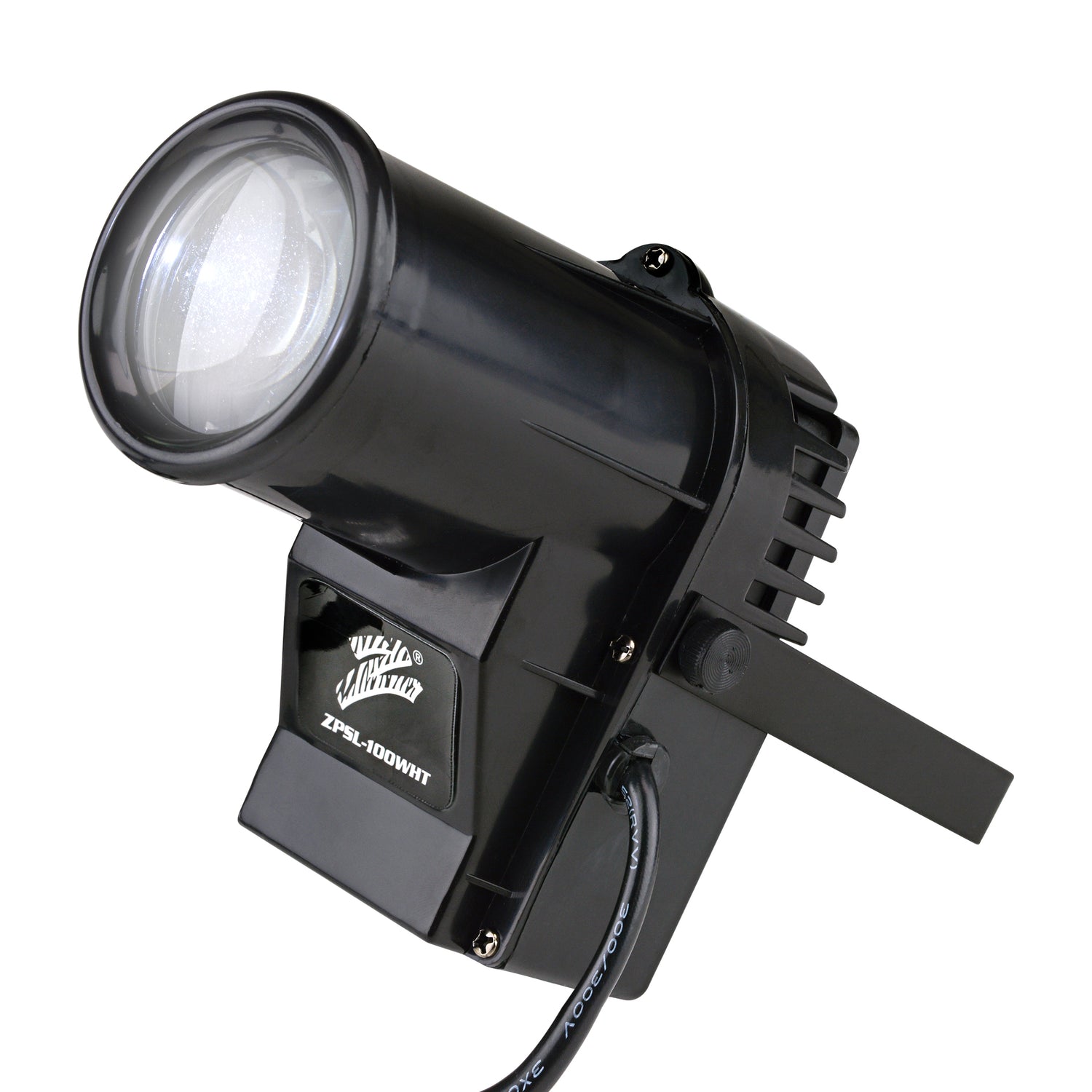 16” Mirror Ball with Motor + LED White Pin Spot Light (ZMBL-1615W)